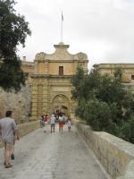 Entering Mdina